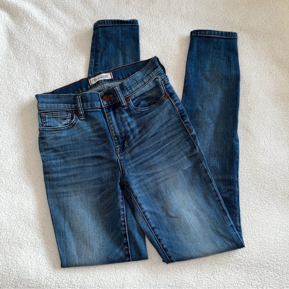 Madewell High Riser Skinny Jeans